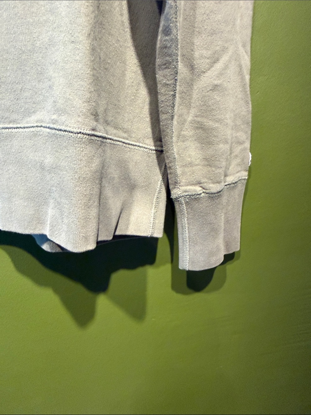 Todd Snyder x Champion Men's Crewneck Pocket Sweatshirt - Green - Picture 4 of 6